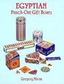 Egyptian PunchOut Gift Boxes  Six Boxes with Matching Gift Tags