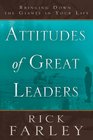 Attitudes of Great Leaders Bringing down the Giants in Your Life