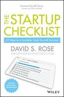 The Startup Checklist 25 Steps to a Scalable HighGrowth Business
