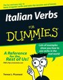 Italian Verbs For Dummies