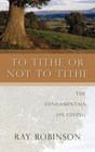 To Tithe or Not to Tithe