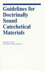 Guidelines for Doctrinally Sound Catechetical Materials