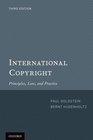 International Copyright Principles Law and Practice