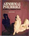 Abnormal Psychology Current Perspectives