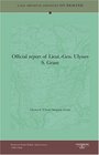 Official report of LieutGen Ulysses S Grant