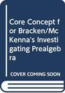 Core Concept for Bracken/McKenna's Investigating Prealgebra