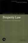 Property Law  Commentary and Materials