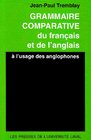 Grammaire comparative du franais et de l'anglais