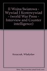 II Wojna Swiatowa  Wywiad I Kontrwywiad
