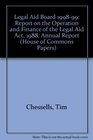 Legal Aid Board 199899 Report on the Operation and Finance of the Legal Aid Act 1988 Annual Report
