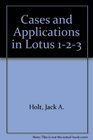 Cases and applications in Lotus 123