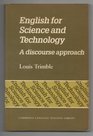 English for Science and Technology A Discourse Approach
