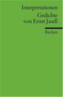 Interpretationen Gedichte von Ernst Jandl