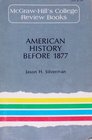 American History Before 1877