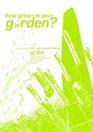 How Green Is Your Garden