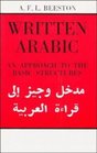 Written Arabic  An Approach to the Basic Structures