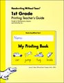 Handwriting Without Tears 1st Grade Printing Teacher's Guide  My Printing Book