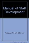 Manual of Staff Development