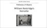 William Kentridge's Noiraille Politeness of Objects