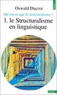 Qu'estce que le structuralisme  Le structuralisme en linguistique