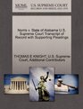 Norris v State of Alabama US Supreme Court Transcript of Record with Supporting Pleadings