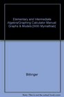 Elementary and Intermediate Algebra/Graphing Calculator Manual Graphs  Models