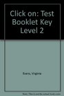 Click on Test Booklet Key Level 2