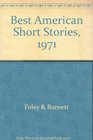 Best American Short Stories 1971
