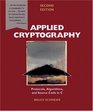 Applied Cryptography Protocols Algorithms and Source Code in C Second Edition