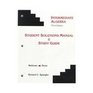 Student Solutions Manual  Study Guide to Accompany Intermediate Algebra