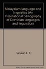 Malayalam language and linguistics