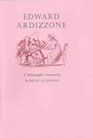Edward Ardizzone A Bibliographic Commentary