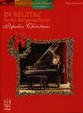 In Recital For the Advancing Pianist Popular Christmas