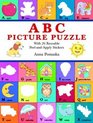 ABC Picture Puzzle  With 26 Reusable PeelandApply Stickers