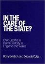 In the Care of the State Child Deaths in Penal Custody in England and Wales