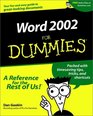 Word 2002 for Dummies