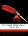Goethes Gesprche 17651804