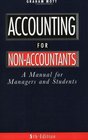 Accounting for Nonaccountants A Manual for Managers and Students