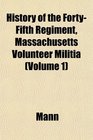 History of the FortyFifth Regiment Massachusetts Volunteer Militia