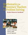 Mathematics for Elementary Teachers Via Problem Solving Student Resource Handbook