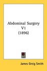 Abdominal Surgery V1