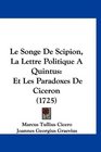 Le Songe De Scipion La Lettre Politique A Quintus Et Les Paradoxes De Ciceron