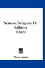 Systeme Religieux De Leibnitz