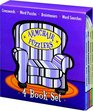 Armchair Puzzlers FourBook Set Croswords Word Puzzles Brainteasers Word Searches