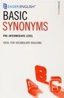 Easier English Basic Synonyms Ideal for Vocabulary Building Preintermediate level