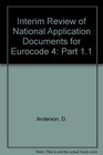 Interim Review of National Application Documents for Eurocode 4 Part 11