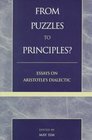 From Puzzles to Principles