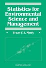 Statistics for Environmental Science and Management