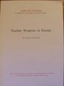 Nuclear weapons in Europe