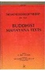 Buddhist Mahayana Texts The Sacred Books of the East Vol 49